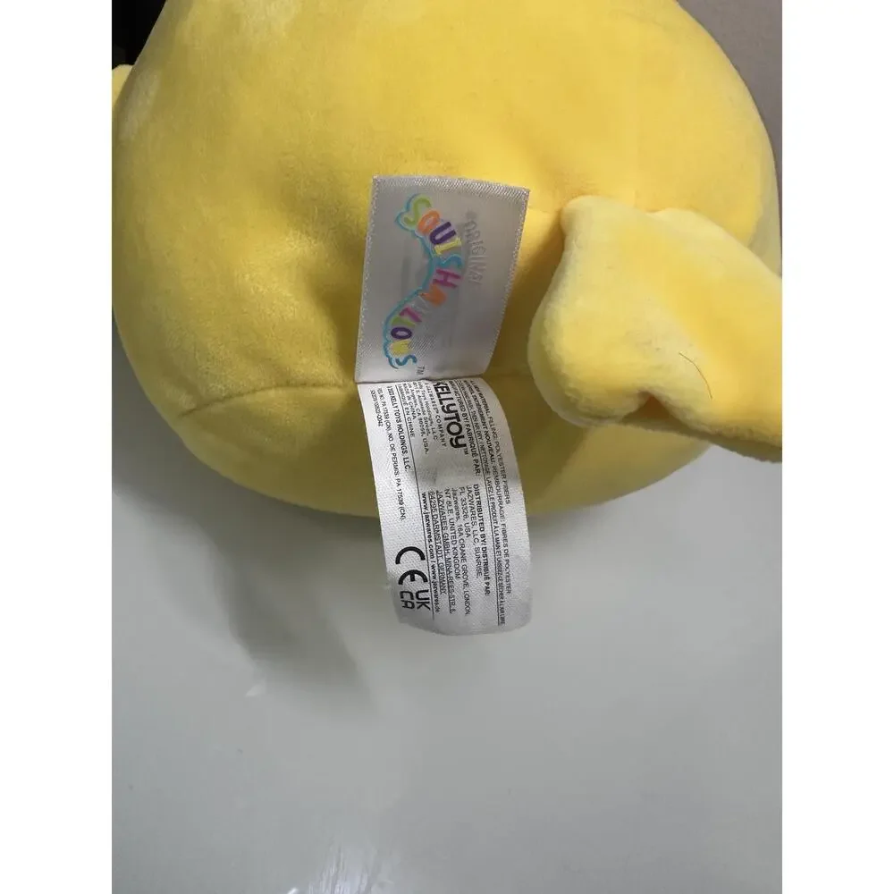Squishmallows Peanuts Woodstock‎ 8-inch Yellow Soft Squishy Cuddly Collectible